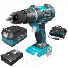 Dedra Set Masina de gaurit si insurubat cu percutie SAS+ALL acumulator Li-Ion18V 4.0Ah incarcator rapid 125W si geanta